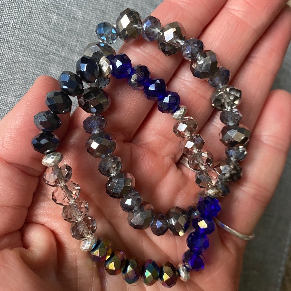 Fun beaded bracelets! 2 for $5!